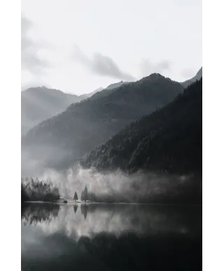 Jezioro w Górach - plakat