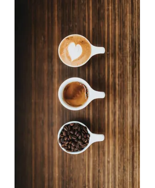 Kawa w 3 krokach - plakat