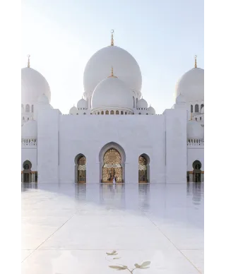 Wielki Meczet Szejka Zajida - plakat