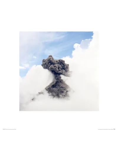 Erupcja Wulkanu - reprodukcja