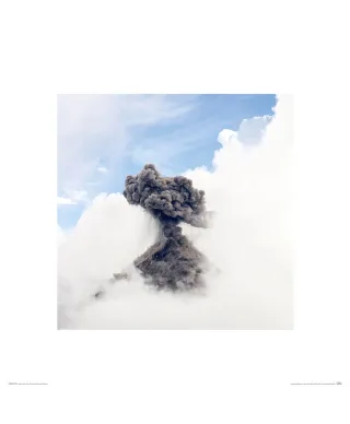 Erupcja Wulkanu - reprodukcja