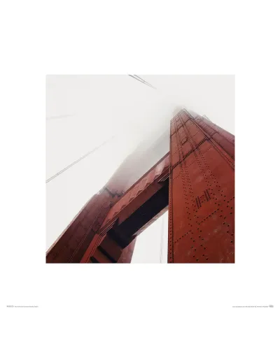 Golden Gate we mgle - reprodukcja