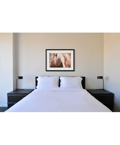 Koń ze złotą grzywą - reprodukcja