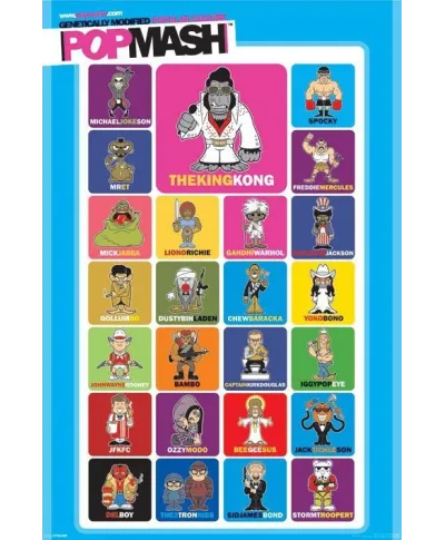 Popmash (Characters) - plakat