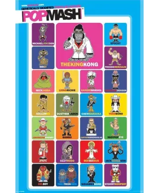 Popmash (Characters) - plakat