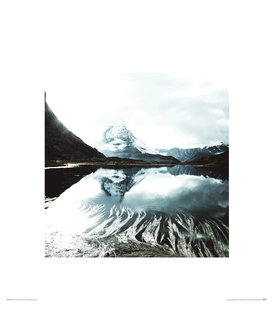 Matterhorn we mgle - reprodukcja