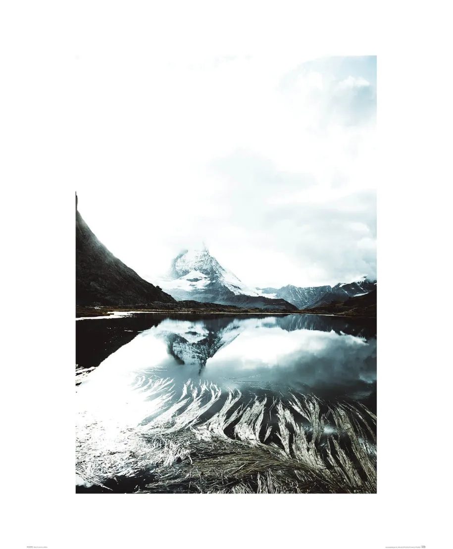 Matterhorn we mgle - reprodukcja