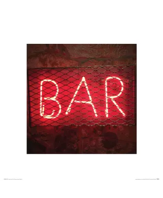 Neonowy Bar - reprodukcja