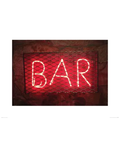 Neonowy Bar - reprodukcja