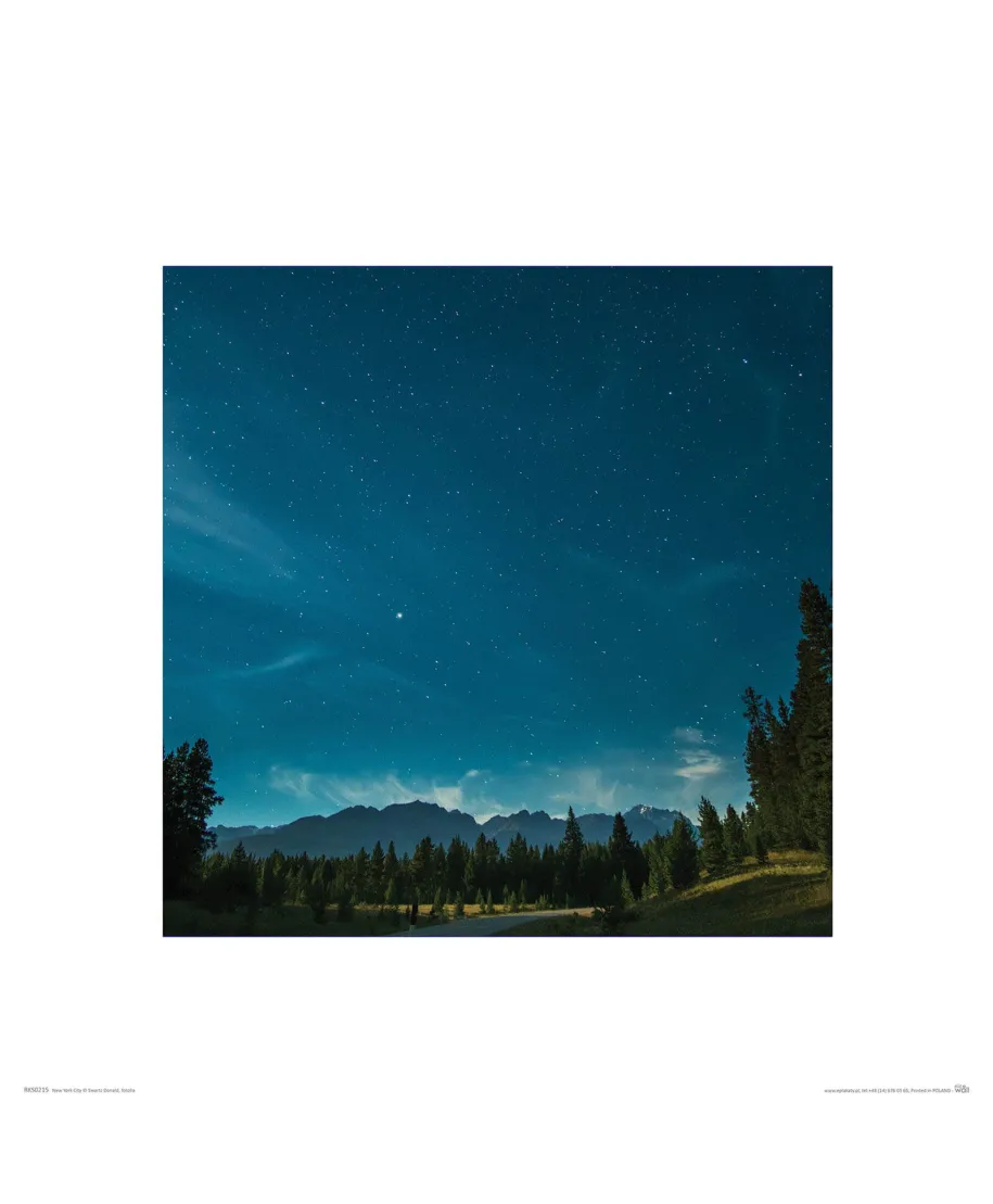 Niebo nad górami - reprodukcja