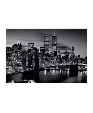 Brooklyn Bridge (B&W) - reprodukcja