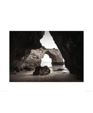 Praia da Marinha - reprodukcja