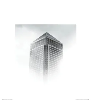 Wieżowiec we mgle - reprodukcja