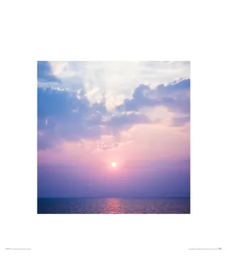 Zachód nad oceanem - reprodukcja