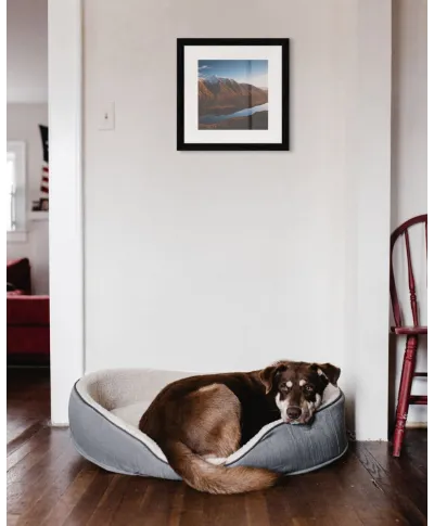 Zachód słońca w górach - reprodukcja