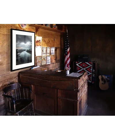 Zamglona zatoka - reprodukcja