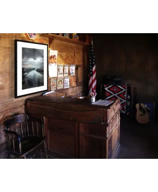 Zamglona zatoka - reprodukcja