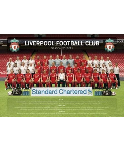 Fc Liverpool Team Photo - plakat