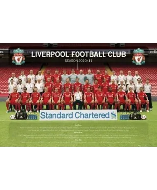 Fc Liverpool Team Photo - plakat