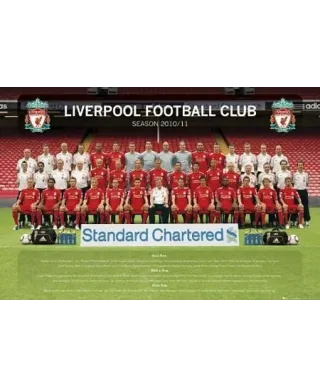 Fc Liverpool Team Photo - plakat