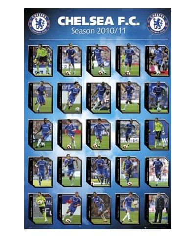 Chelsea Squad Profiles - plakat
