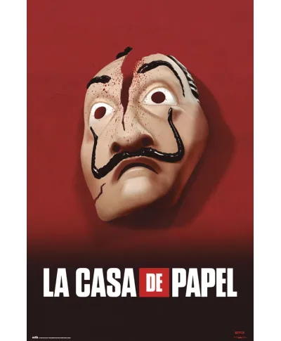 La Casa De Papel Dom z Papieru - plakat