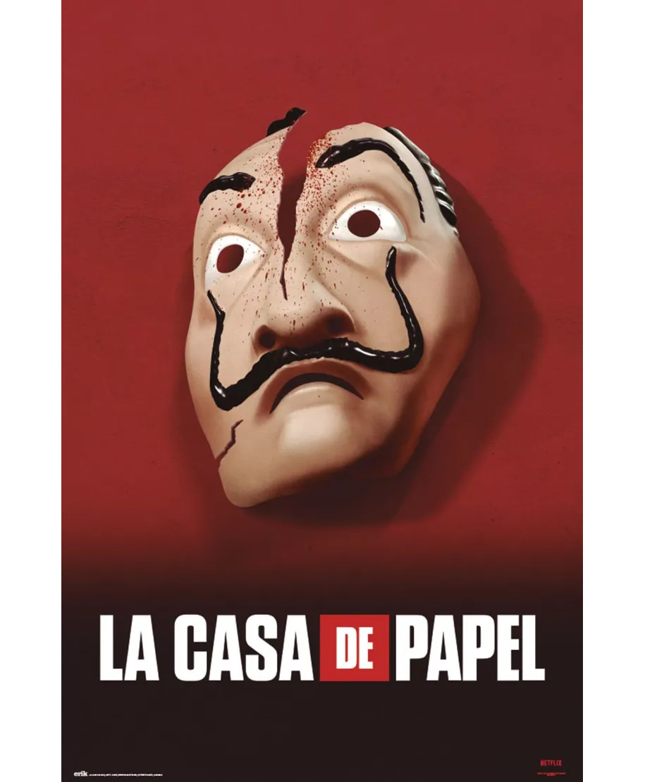 La Casa De Papel Dom z Papieru - plakat
