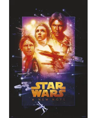 Star Wars A New Hope - plakat