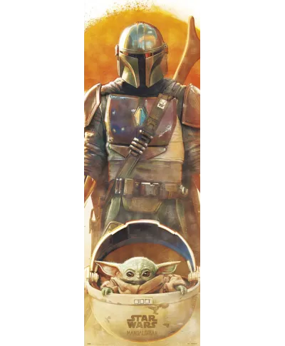 Star Wars The Mandalorian - plakat