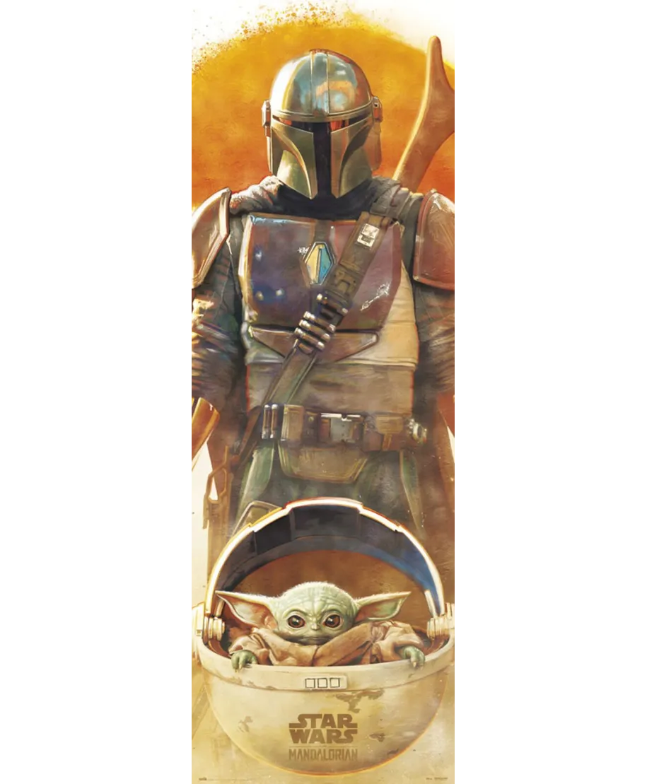 Star Wars The Mandalorian - plakat