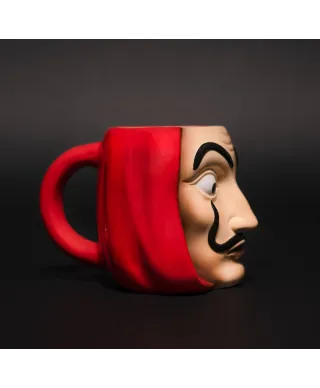 Dom z Papieru Maska Salvador Dali - kubek 3D