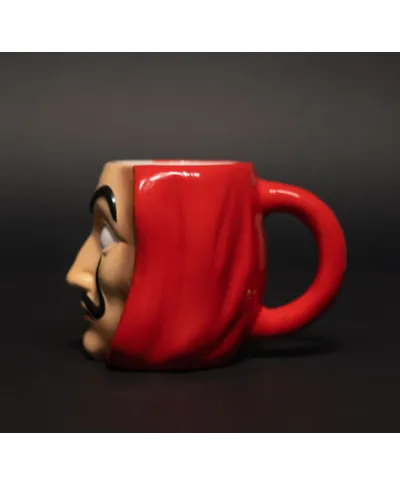 Dom z Papieru Maska Salvador Dali - kubek 3D