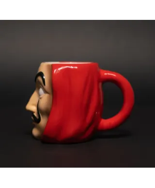 Dom z Papieru Maska Salvador Dali - kubek 3D