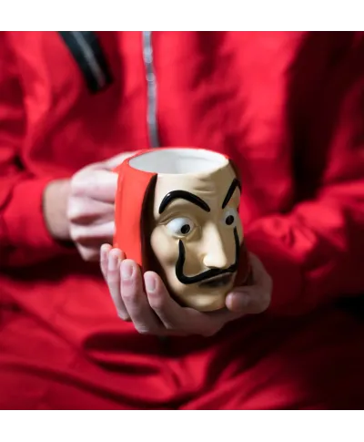 Dom z Papieru Maska Salvador Dali - kubek 3D