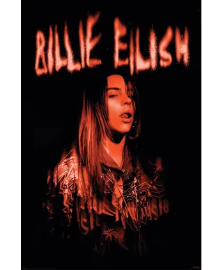 Billie Eilish Sparks - plakat