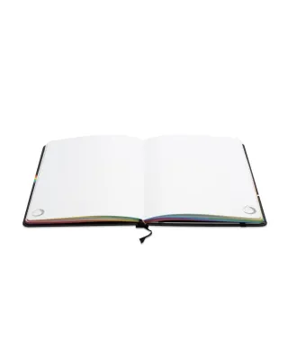 Pink Floyd The Dark Side Of The Moon - notes A5 skórzany z gumką