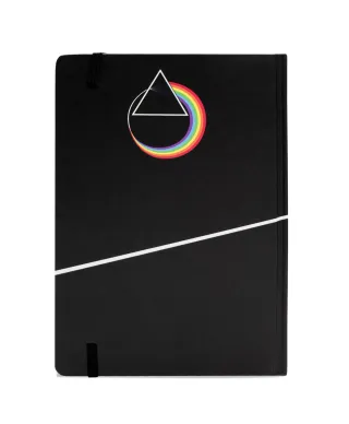 Pink Floyd The Dark Side Of The Moon - notes A5 skórzany z gumką
