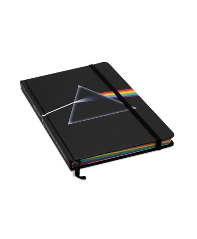 Pink Floyd The Dark Side Of The Moon - notes A5 skórzany z gumką