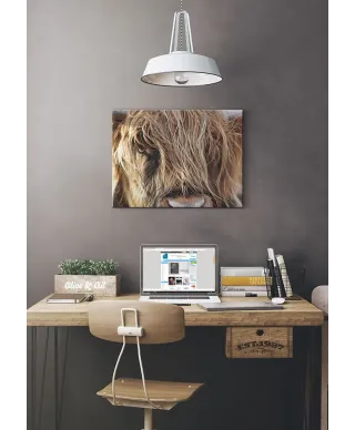 Górska Krowa - Obraz na płótnie