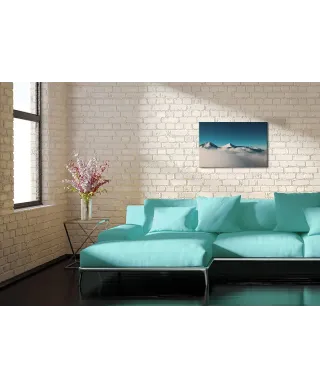 Górskie Szczyty - Obraz na płótnie