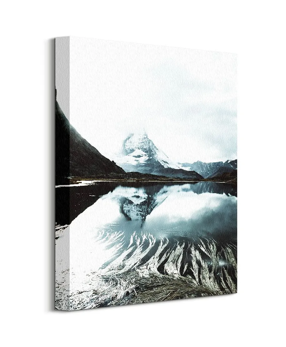 Matterhorn we mgle - Obraz na płótnie