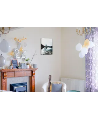 Matterhorn we mgle - Obraz na płótnie