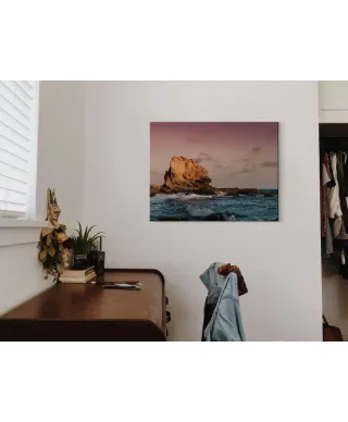 Morska skała - obraz na płótnie