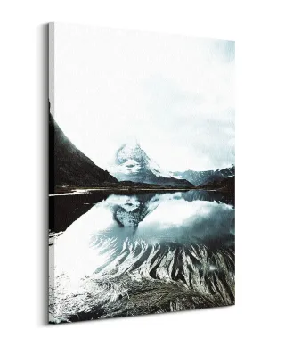 Matterhorn we mgle - obraz na płótnie