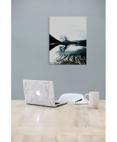 Matterhorn we mgle - obraz na płótnie