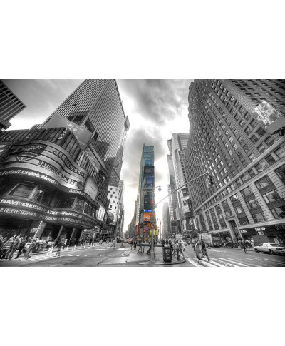 Fototapeta do salonu - Times Square Silver (New York) - 175x115 cm