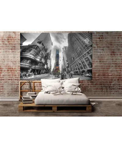 Fototapeta do salonu - Times Square Silver (New York) - 175x115 cm