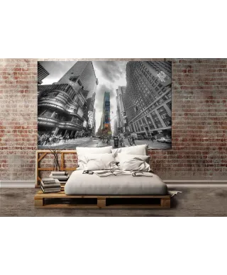 Fototapeta do salonu - Times Square Silver (New York) - 175x115 cm