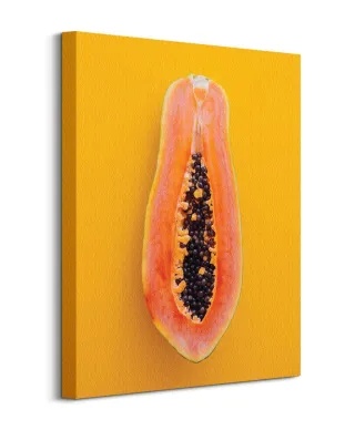 Papaja - obraz na płótnie