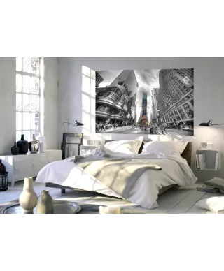 Fototapeta do salonu - Times Square Silver (New York) - 175x115 cm